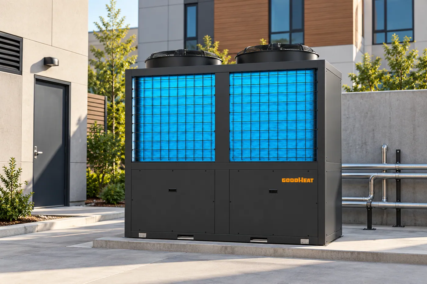 Επαγγελματικές αντλίες θερμότητας GoodHeat R290